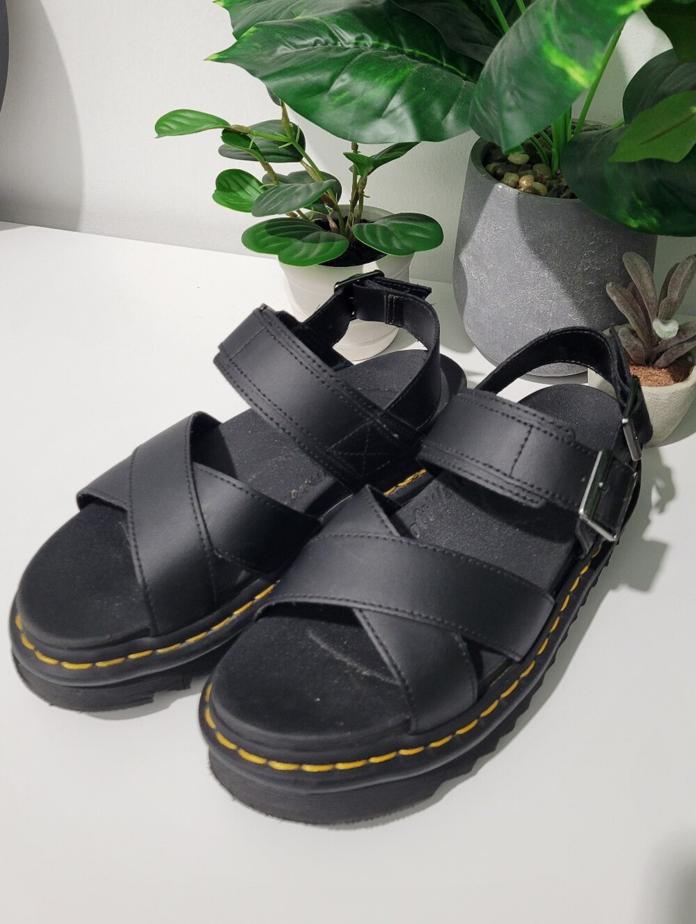 Dr. Martens | Voss II Athena Leather Strap Sandals (6) - Picture 9 of 13